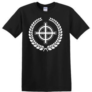 Laurel Leaf Celtic Cross t-shirt