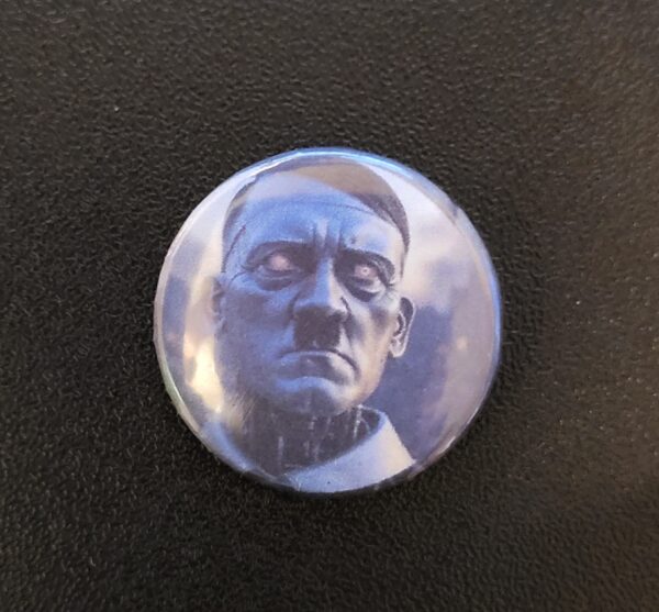MechaHitler pinback 1" button/badge