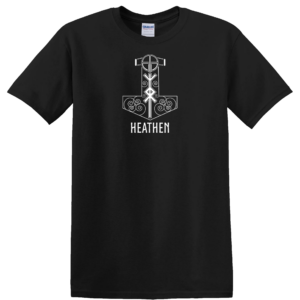 Heathen Thor's Hammer Bind Rune  T-Shirt